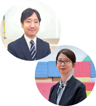 教室長　吉岡 万寿弥・堀 弥生