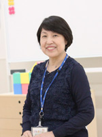 白金台教室の上野由希子教室長の写真