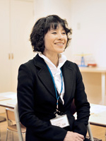 国立教室の松村美樹教室長の写真
